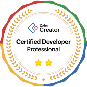 Zoho Creator Certified Developer